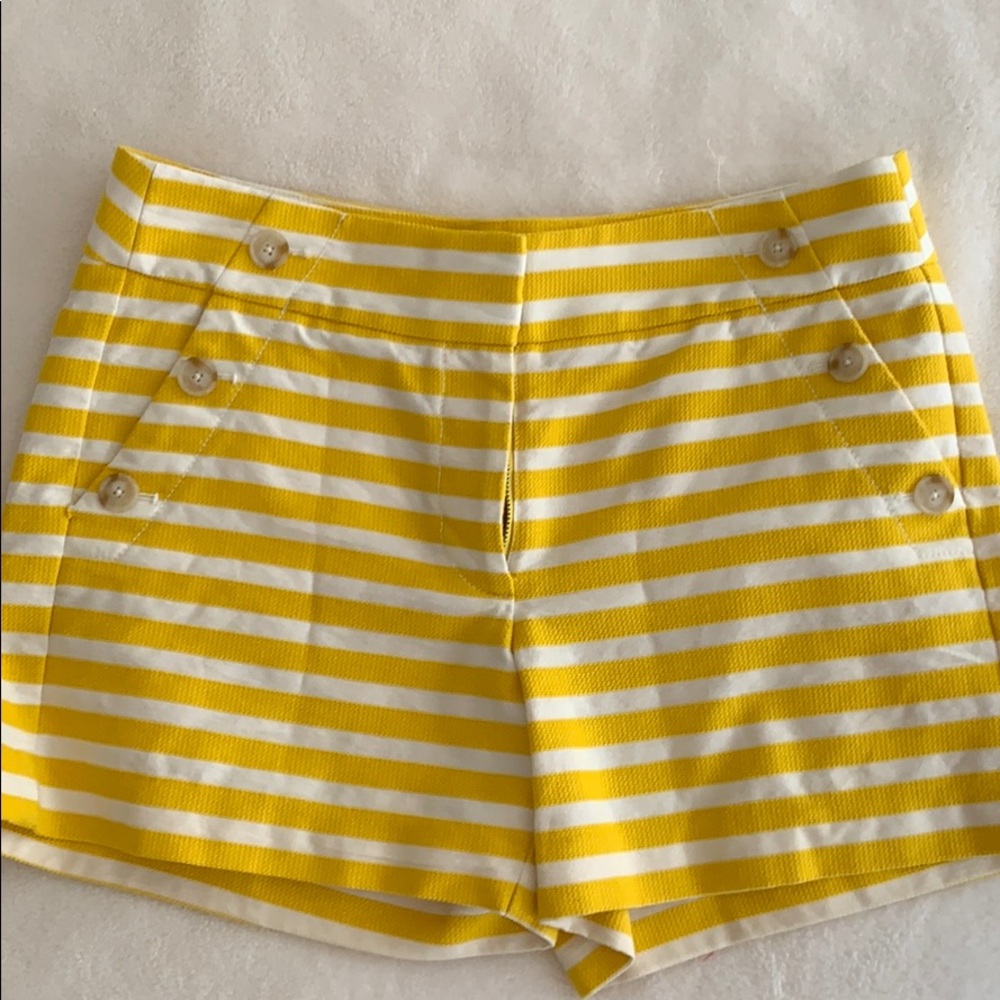 Loft Riviera Short Yellow Stripe